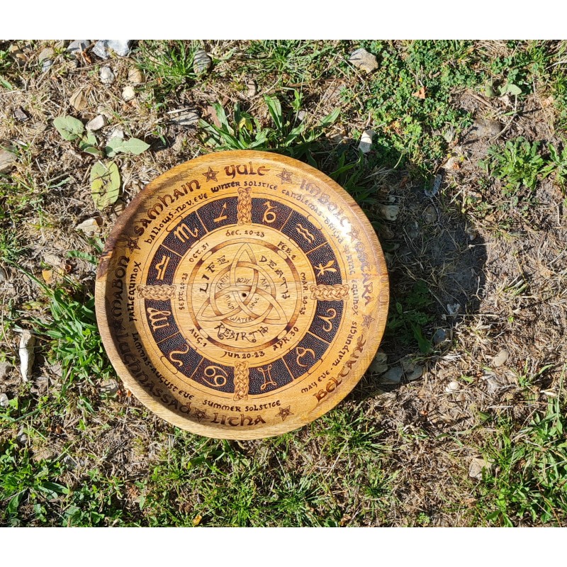 Paganist calendar tray.